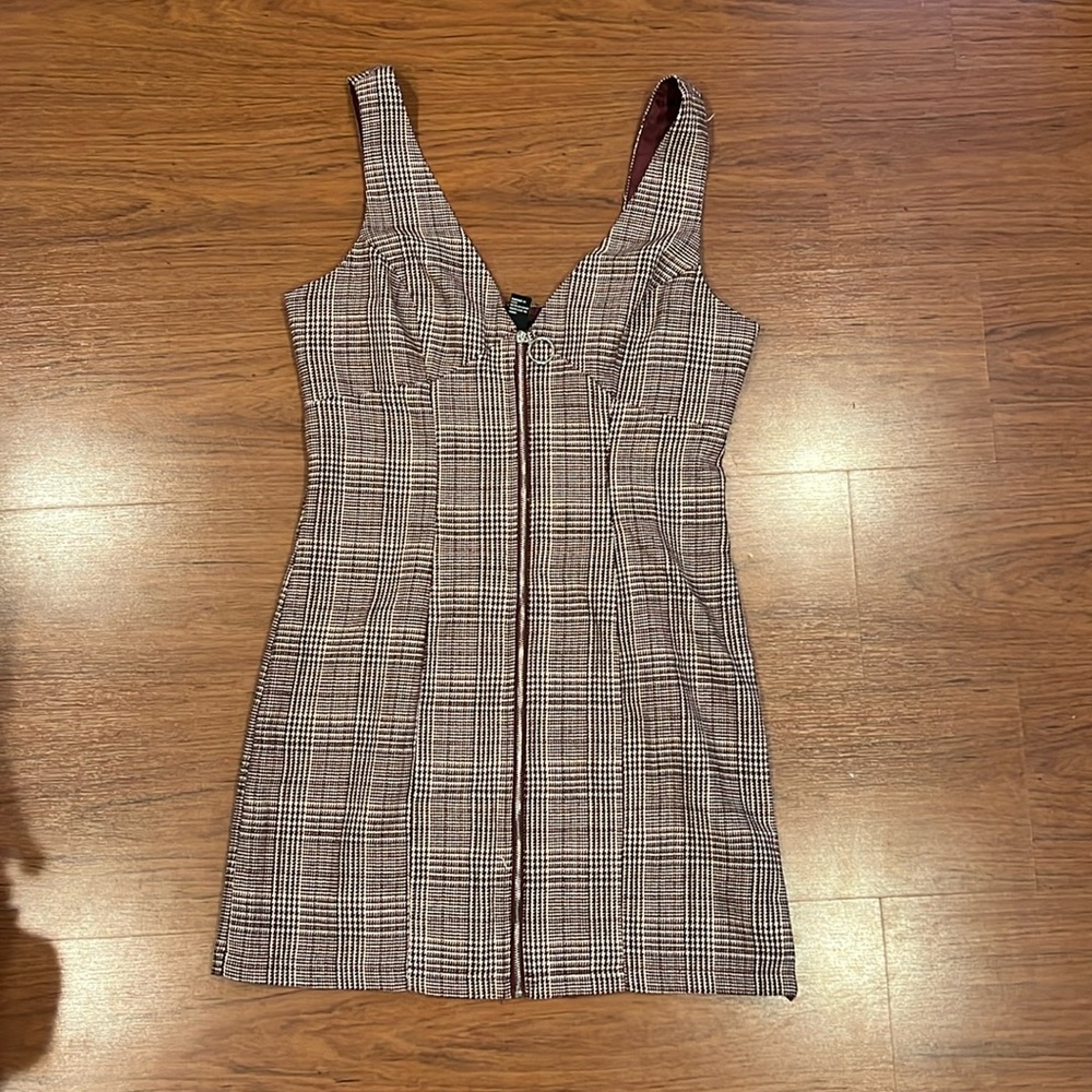Pink Gingham Dress